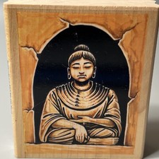 Stampabilities Young Buddha Asian Rubber Stamp
