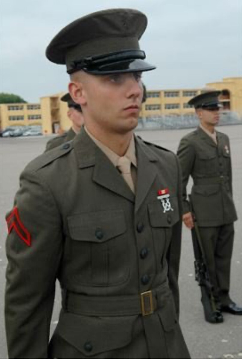USMC MP 軍服セット Marine Corps Alpha Dress Uniform Set Jacket 42 Reg Trousers