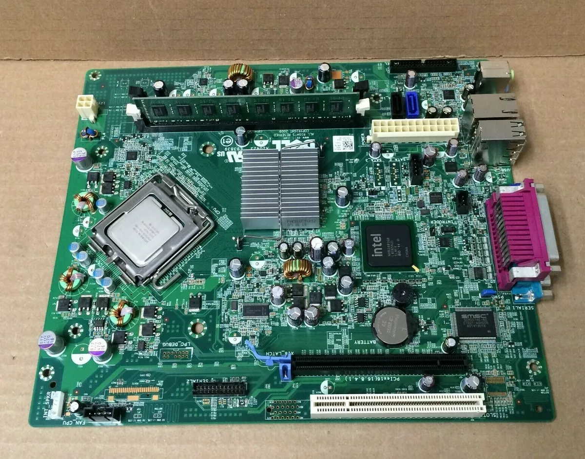 Dell Optiplex 380 SFF Motherboard 01TKCC W Dual Core E5300 2.60