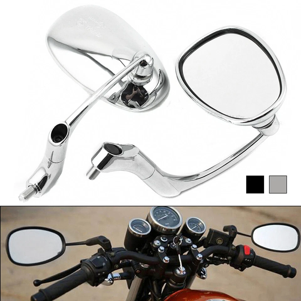 Espejo retrovisor café para Yamaha XJR 400 1300 XSR 700 900SR VIPER Virago Foto 2 de 4