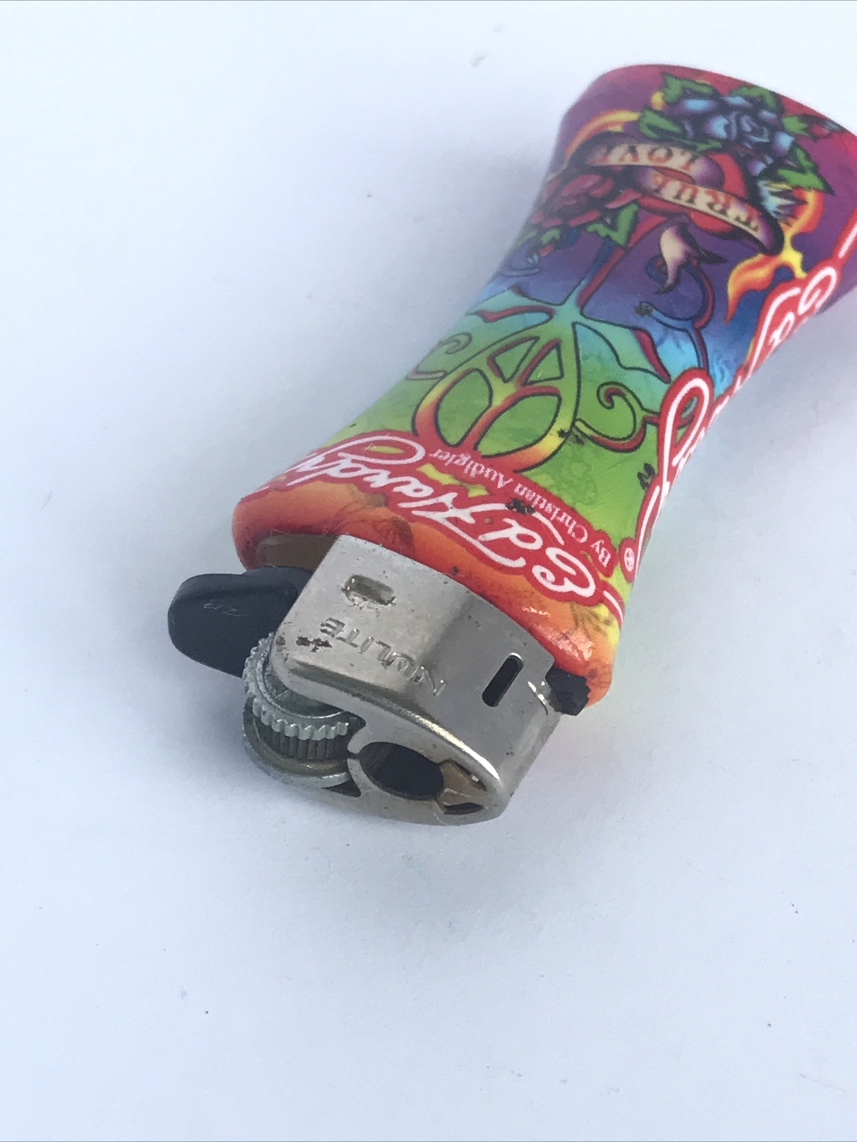 Rainbow True Love Flint Lighter Custom Exotic Lighter Detailed And