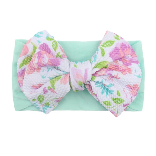Baby Toddler Girl Kids Rabbit Bow Knot Turban Headband Hair Band Headwrap Turban - Picture 6 of 17