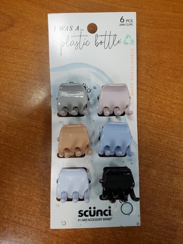 6 Packs of 6: Scunci Hair Claw Clips, Assorted Colors (8106) R9P5b - Picture 2 of 4
