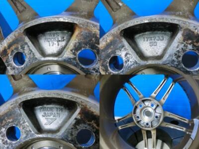 ヨコハマ AVS PCD100-5H Yahoo!オークション - 絶版 ヨコハマ AVS MODEL 5 17×7J ET50