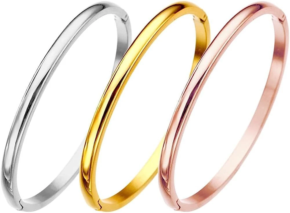 Bracelets for women 18K Gold plated Bangles for ladies