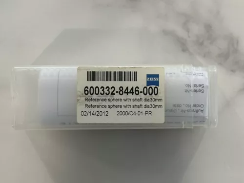 30mm Ceramic Reference Sphere DK 30 DG18 M6 ZEISS 600332-8446-000 US Seller 🇺🇸