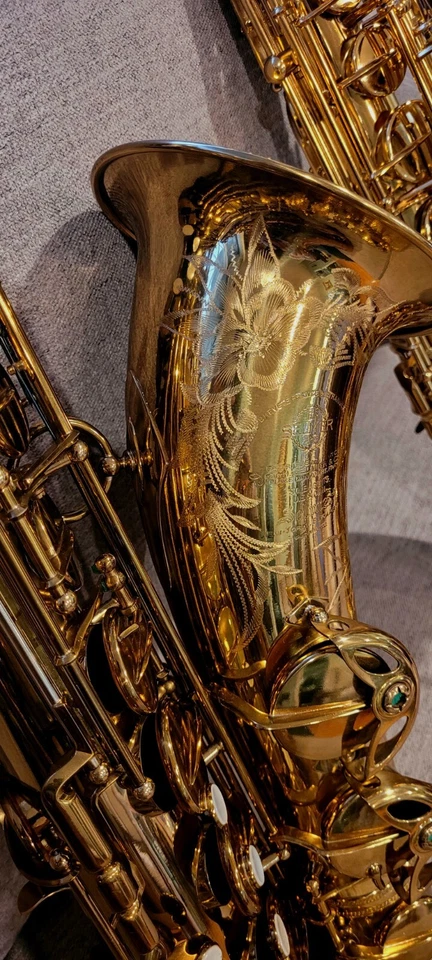 Saxofone tenor Selmer Paris ação super equilibrada SBA 1950 peça museu  - Imagem 4 de 4