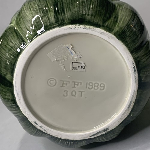 Brocca vintage per carciofi Fitz & Floyd - Large - 3 quarti - 1989 - Foto 2 di 3