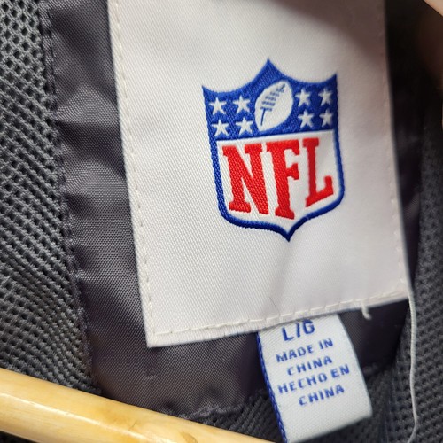 Pittsburgh Steelers Pesada Cremallera Completa NFL Forrada Bordada Sudadera con Capucha Para Hombres Grande - Imagen 17 de 23