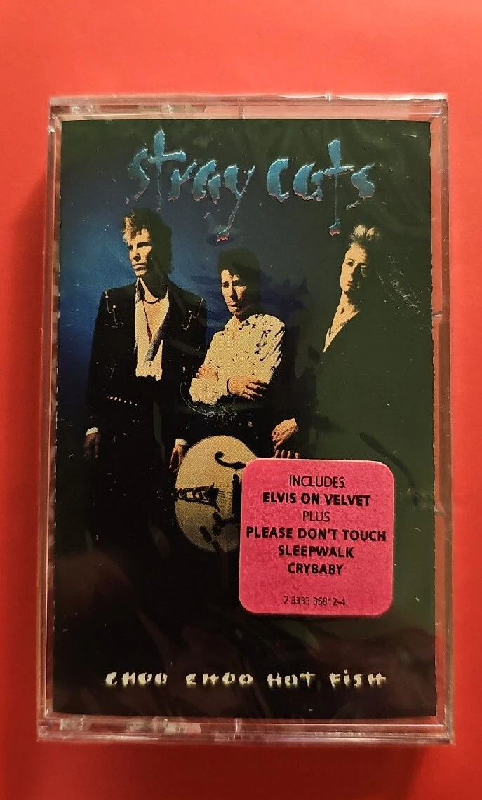 Stray Cats - Choo Choo Hot Fish Cassette SEALED w/ Hype Sticker RARE | eBay
