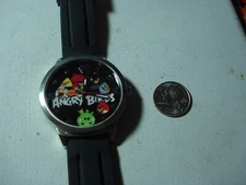 RARE 2009-11 HUGE ANGRY BIRD ROVIO ENERTAINMENT WATCH VIDEO GAME ADVERTISING