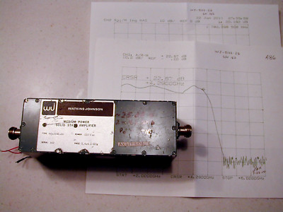 A86 WJ 1.8-4.3 GHz Amplifier ~23 dBg  TESTED REDUCED