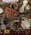Vintage & Modern Some Signed Costume Jewelry Lot Full Small Priority Box # 106