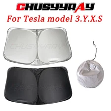 56" x 37.4" Foldable Car Windshield Sun Visor Sunshade Window UV Sun Block Cover