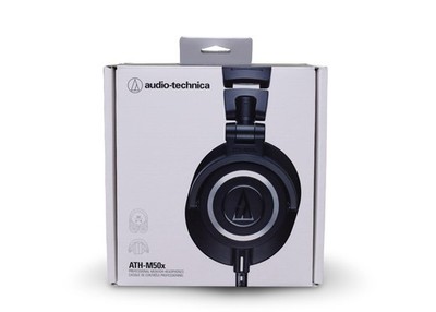 Audio-Technica ATH-M50x Closed-back Studio Monitoring Headphones NIB