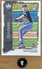 Jonathan Stiever 2021 Panini Diamond Kings Base Set Rookie Card #127. rookie card picture
