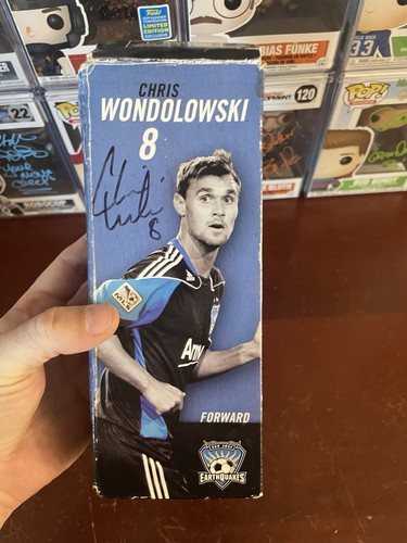 Signed / Autograph - Chris Wondolowski San Jose Earthquakes Bobblehead - 第 1/7 張圖片