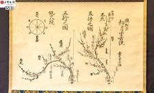 Rotolo da appendere Giappone, di Shogetsudokoryu, IKEBANA, interno, bonsai