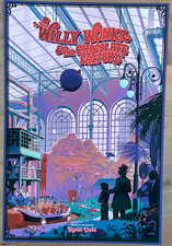 Durieux WILLY WONKA & CHOCOLATE FACTORY Edición Limitada Oficial Impresión No Mondo