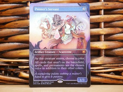 MTG Painter's Servant 0147 FOIL MYTHIC BORDERLESS | NM Near Mint | SPG | 2026