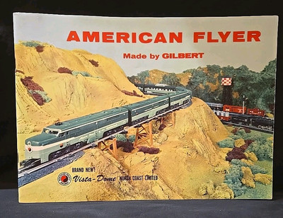 VINTAGE 1956 GILBERT AMERICAN FLYER CATALOG VG ORIGINAL EAST REGION D1866