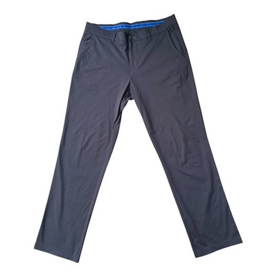 Twillory Performance Pants Mens 36x32 Gray Technical Fabric Tailored Fit Golf