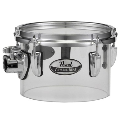 Pearl Crystal Beat 8''x5.5'' Single-Headed Tom Ultra Clear