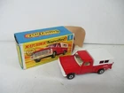 Matchbox Lesney Superfast SF6 Ford Pickup- WHITE grille, CHARCOAL base, boxed