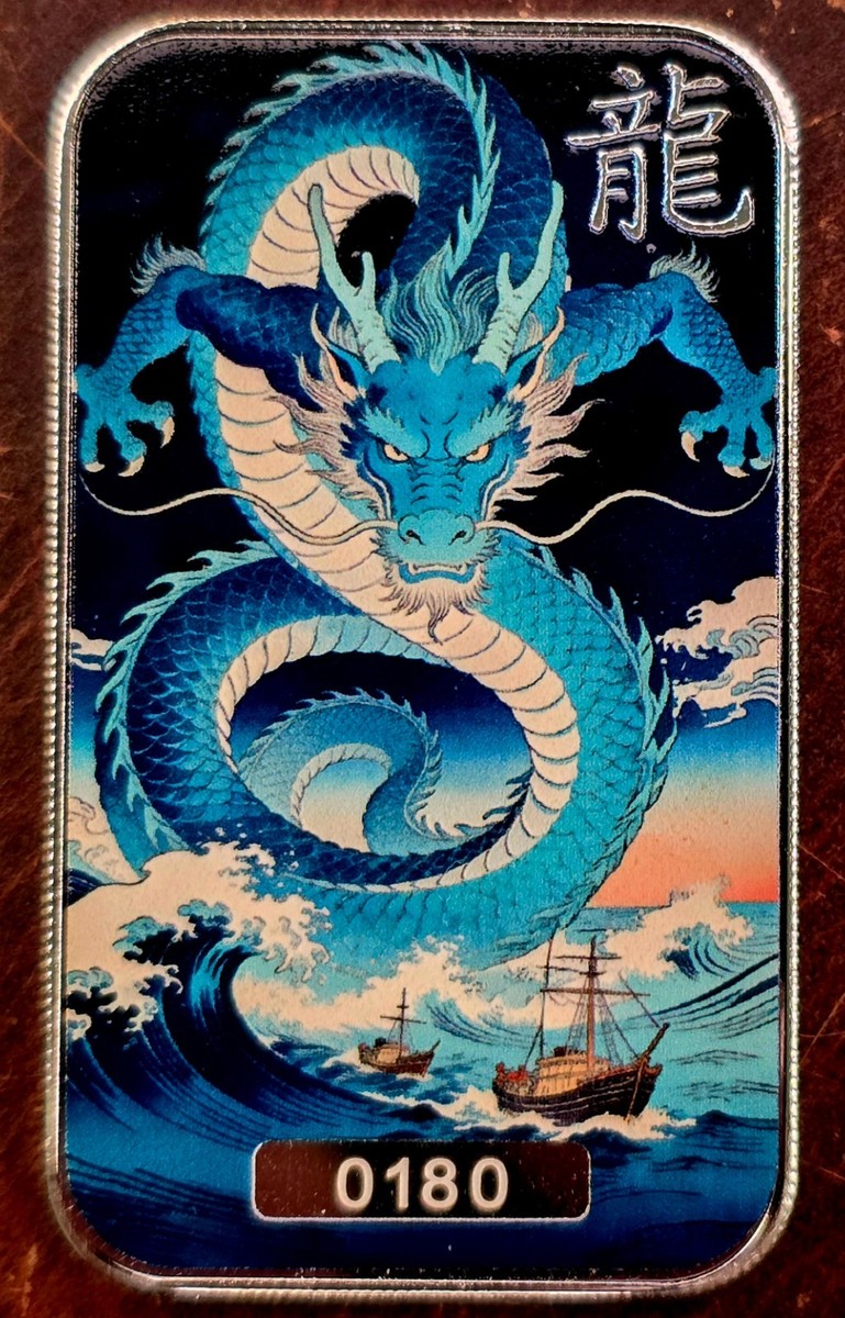 Lucky Dragon - 2026 1 oz Silver Cānghǎi Boundless Sea Bullion