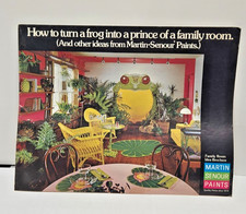Vintage Paint Brochure Martin Senour Paints