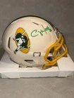 Clay Matthews Signed Green Bay Packers Retro Mini Helmet JSA WITNESS COA
