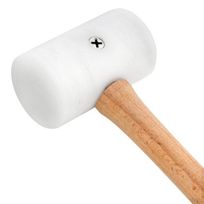 The Beadsmith Nylon Flat Hammer - Double Plastic Non-Marring Mallet, 10.5 Inc...