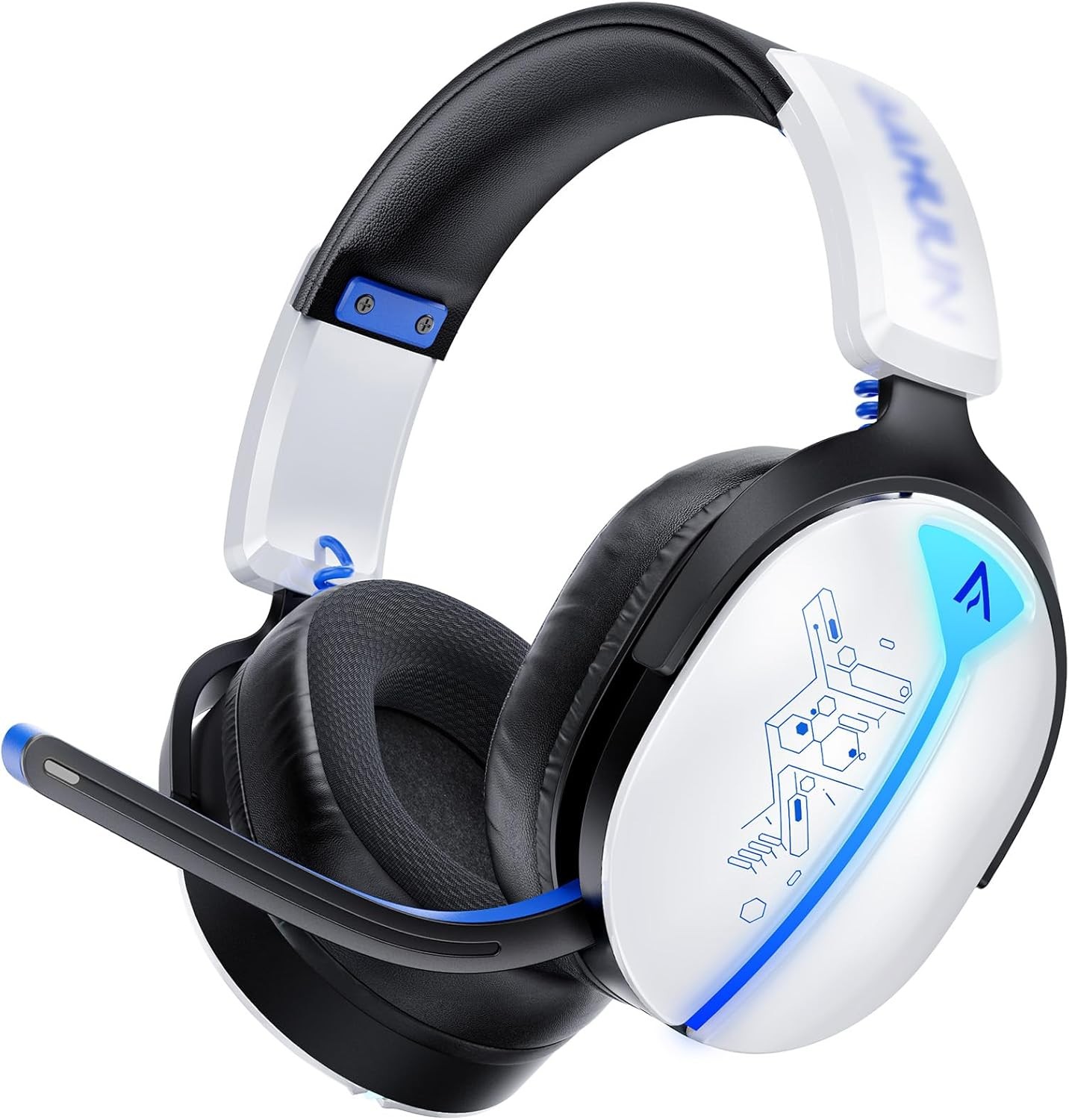 Wireless Gaming Headset, Ps5 Headset for PC Ps5 Ps4 Switch, 2.4GHz Lossless Aud