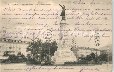 Nice Alpes Maritimes Monument du Centenaire
