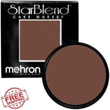 Mehron Makeup StarBlend Cake 2oz Ebony