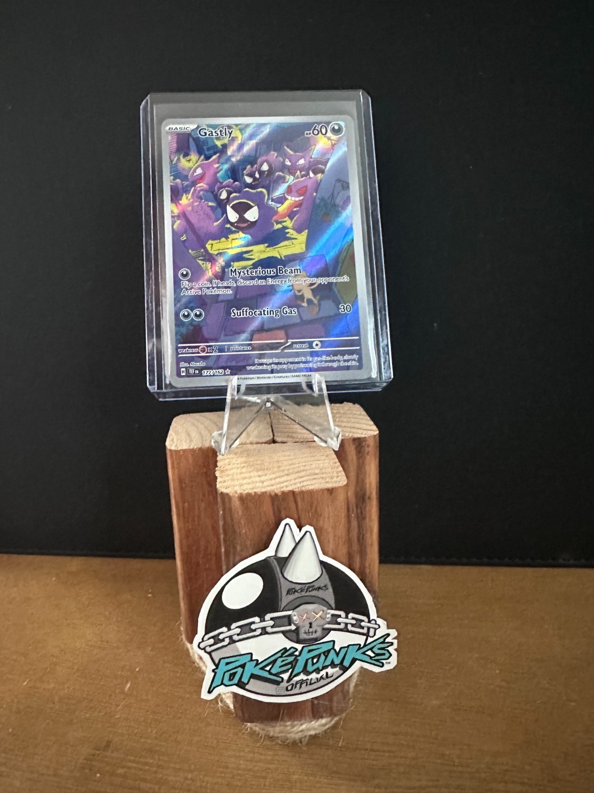 Gastly - 177/162 - SV05: Temporal Forces (2024) - Illustration Rare - English NM