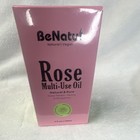 BeNatu Rose Multi-Use Massage Oil, Rose Scent, 4 fl oz, Vegan Natural — photo 1