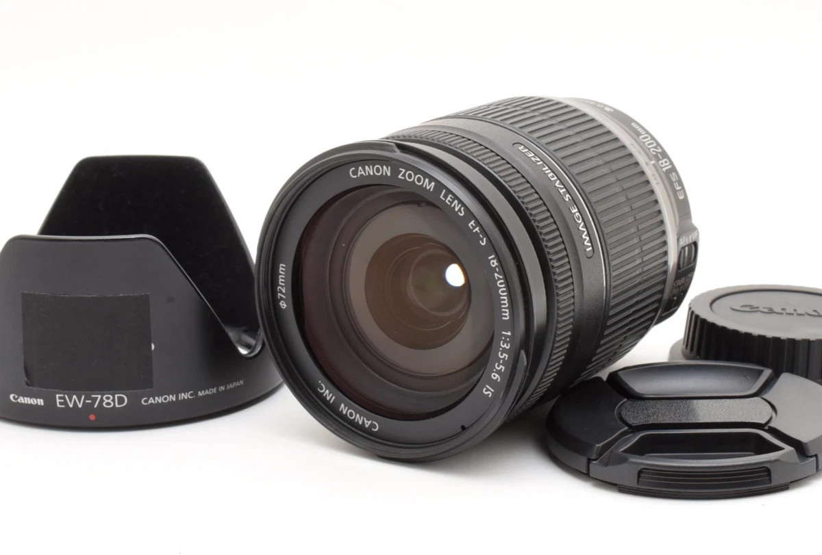Canon EF-S 18-200mm Focal Camera Lenses for sale | eBay