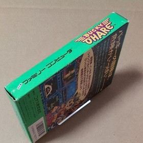 There is a box theory Bucky O'Hare Famicom retro game FC Konami KONAMI