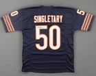 Mike Singletary Signed Chicago Bears Jersey JSA Certified Auto NFL