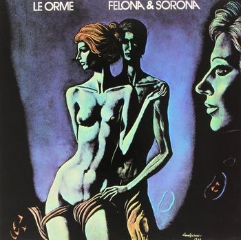 le orme: felona & sorona (italian version-red vinyl)  LP