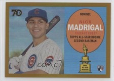 2021 Topps All-Star Rookie Cup Base Statue Gold Foil 44/50 Nick Madrigal #13 s1i