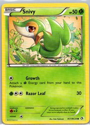 Snivy RC1/RC25 Legendary Treasures Radiant Collection Holo