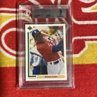 1991 Upper Deck Michael Jordan SP1 BGS 9 Baseball Rookie Card