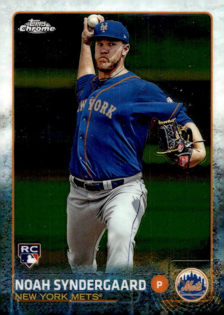 2015 Topps Chrome #201 Noah Syndergaard Rookie RC