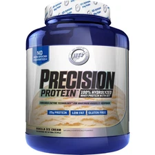PRECISION PROTEIN 100% Hydrolyzed Whey 25g 5LB VANILLA ice cream FLAVOR
