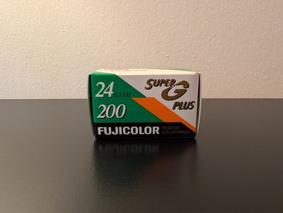 Fujicolor Super G Plus 200 ISO Film 24exp New Expired 1997