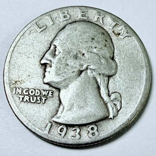 1938-P Washington Quarter — photo from another recent sale