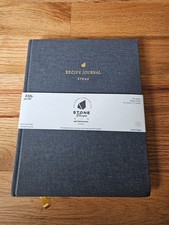 Stone Recipe Jounal Book with Waterproof Pages 129 Pages 10 x 7.7 Ruled