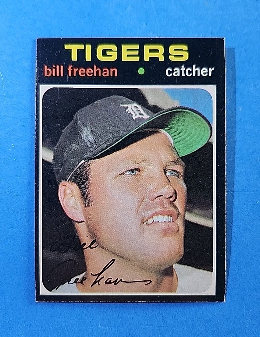 1971 TOPPS BASEBALL #575 BILL FREEHAN TIGERS EX-MINT